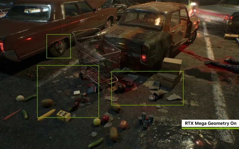 NVIDIA apresenta a nova tecnologia Mega Geometry 2.0 para suas RTX