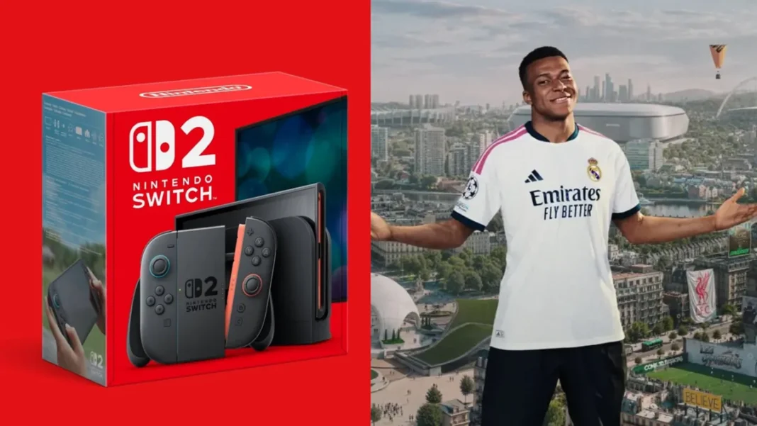 Nintendo anuncia pacote do Nintendo Switch 2 Nintendo Switch 2 com EA SPORTS FC 27