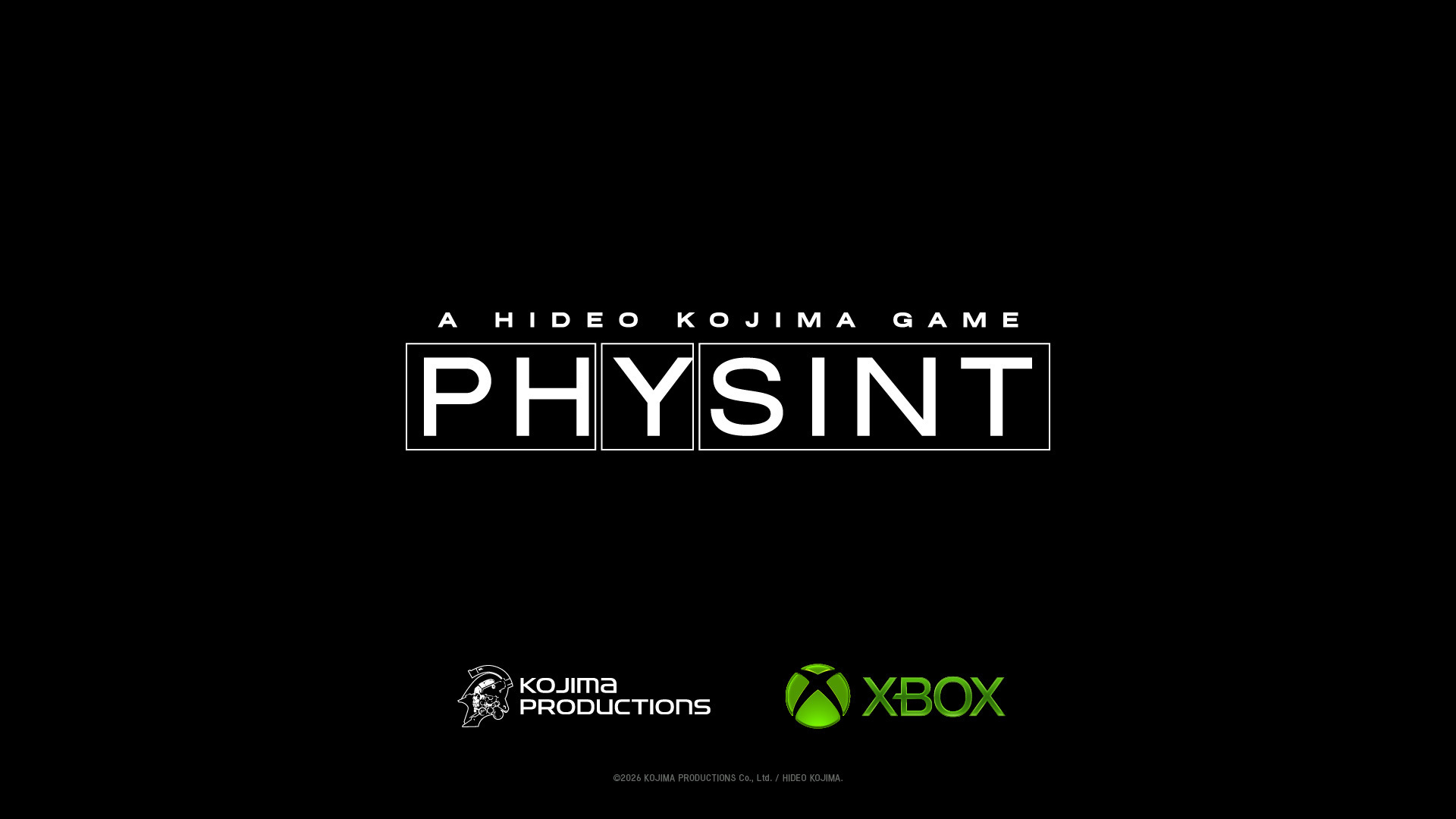 Hideo Kojima troca a PlayStation pelo Xbox para publicação do jogo PHYSINT após desentendimentos