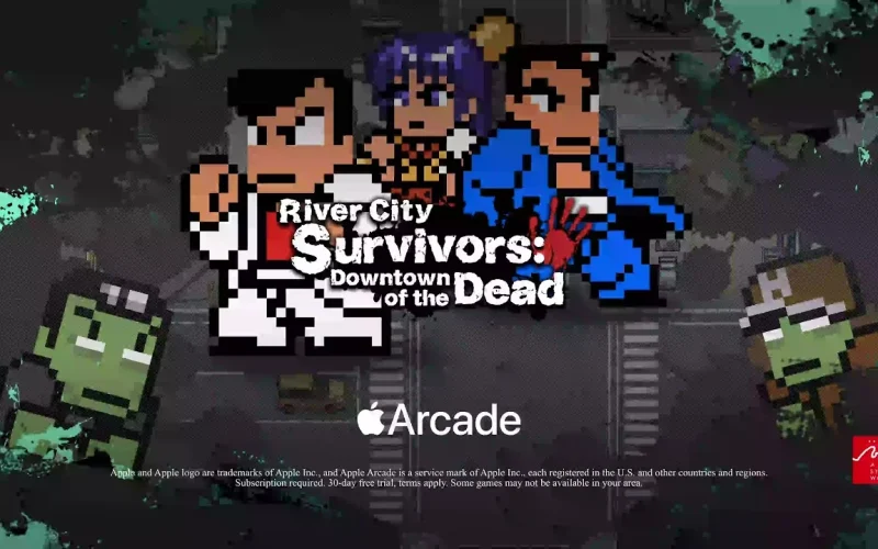 River City Survivors: Downtown of the Dead traz ação intensa com zumbis no Apple Arcade em outubro