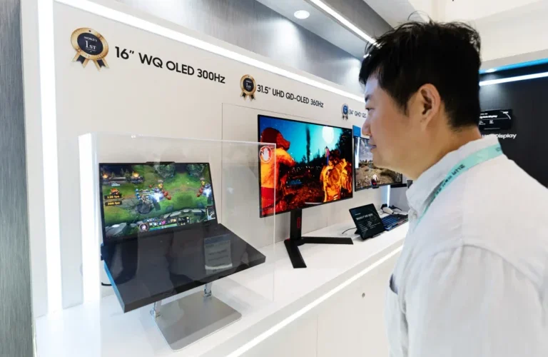 Samsung Apresenta Setup Gamer de Tela OLED para Notebooks Gamer