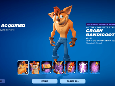 Como obter a skin do Crash Bandicoot no Fortnite: guia completo para a collab