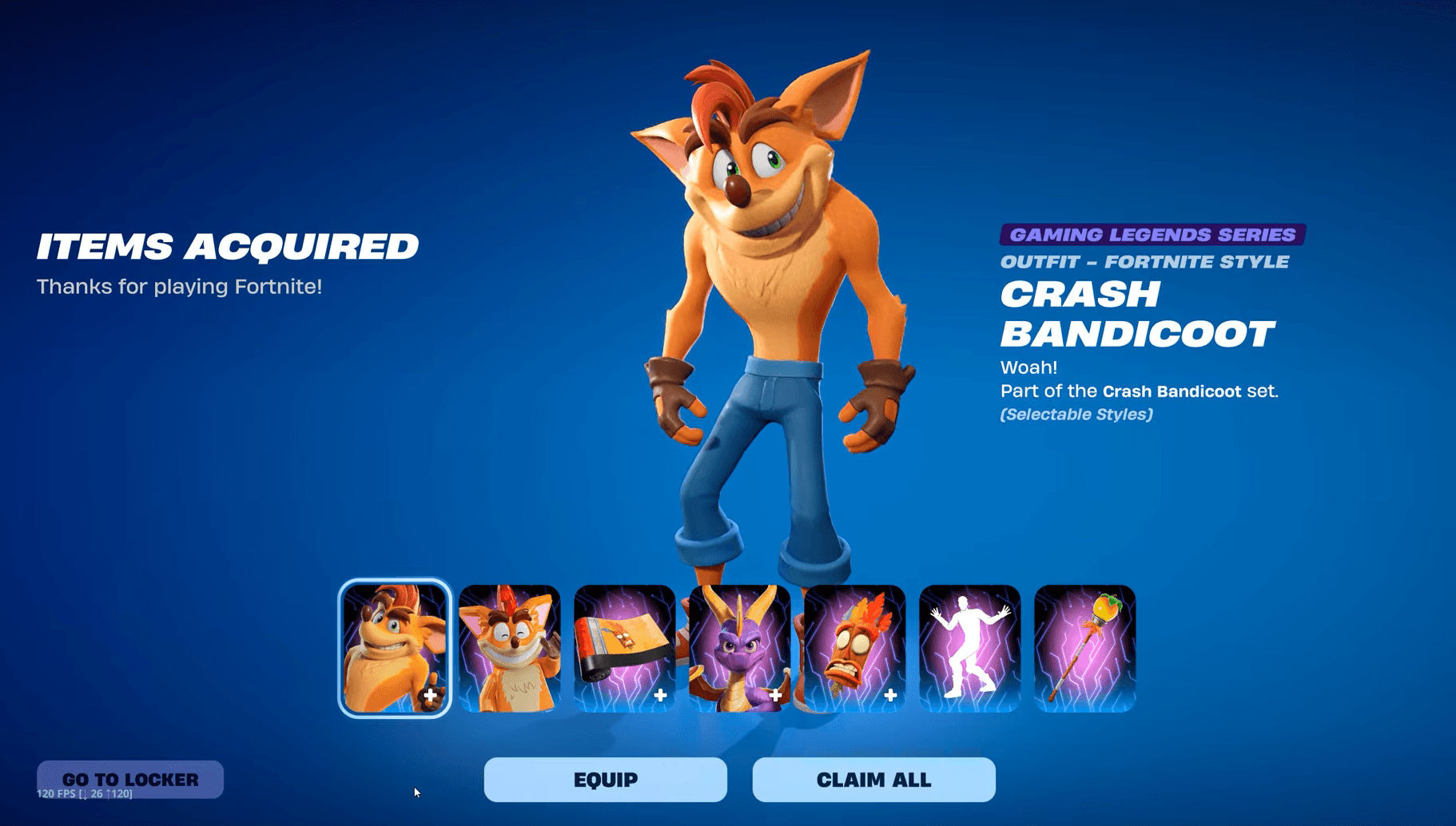 Como obter a skin do Crash Bandicoot no Fortnite: guia completo para a collab