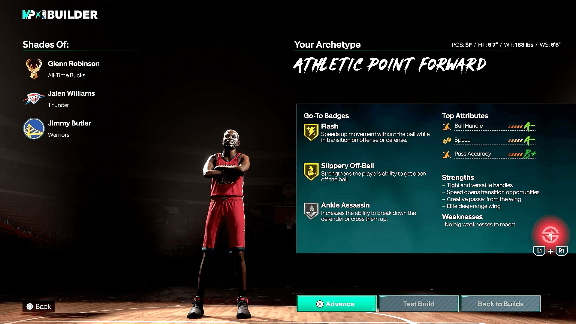 Melhor Build de Small Forward em NBA 2K27: Como Montar a Point Forward de 6'8"