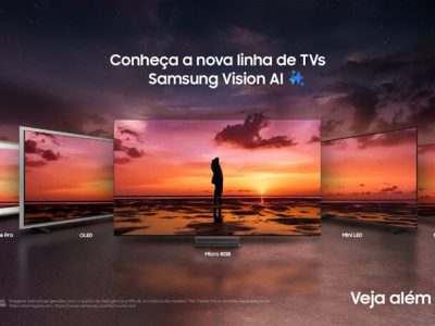 Samsung apresenta TVs Micro RGB e OLED no Brasil com tecnologia Vision AI e preços a partir de R$ 4.749