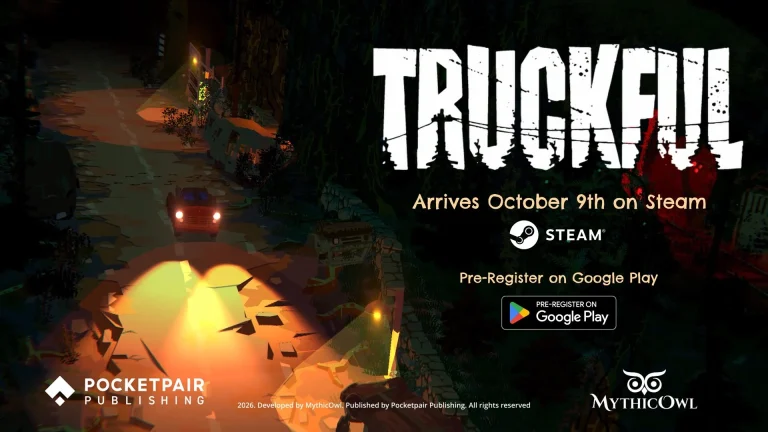 Truckful chega ao PC e Android em 9 de outubro; versão para PlayStation ainda sem data definida