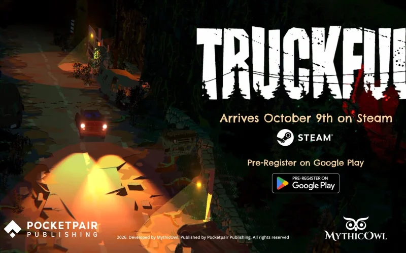 Truckful chega ao PC e Android em 9 de outubro; versão para PlayStation ainda sem data definida