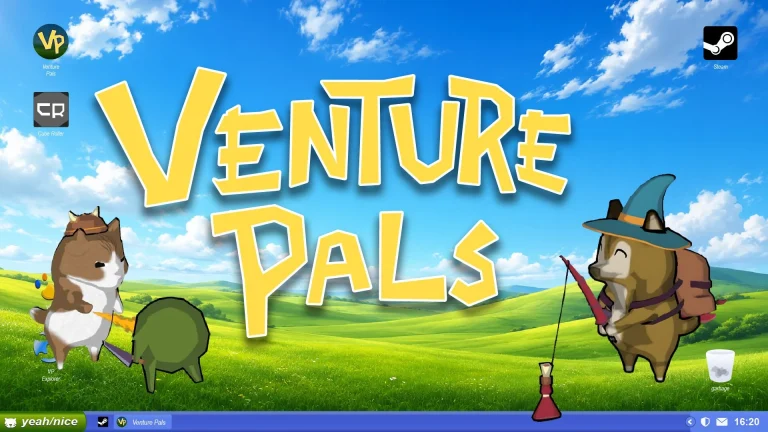 Venture Pals combina RPG e companhia de desktop com lançamento previsto para 4 de dezembro de 2026
