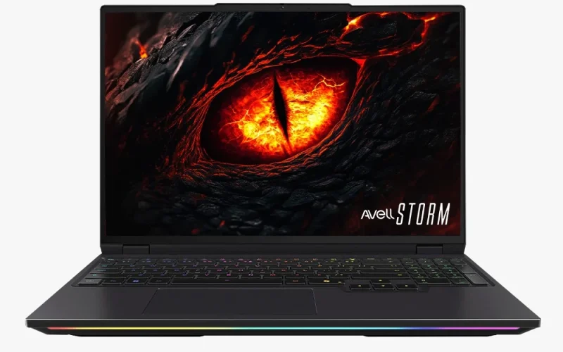 Avell lança Storm 590 no Brasil com GeForce RTX 5090 e Intel Core Ultra 9