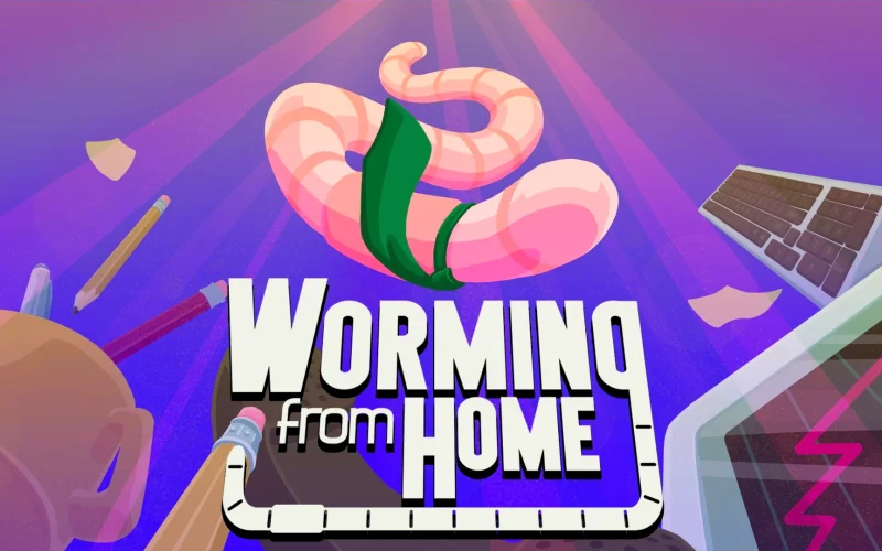 Worming from Home é lançado para PC no Steam como simulador inusitado