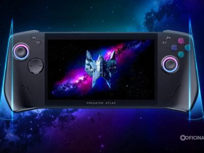 Acer apresenta Predator Atlas 7: portátil gamer com tela de 7″ e Intel Arc G3