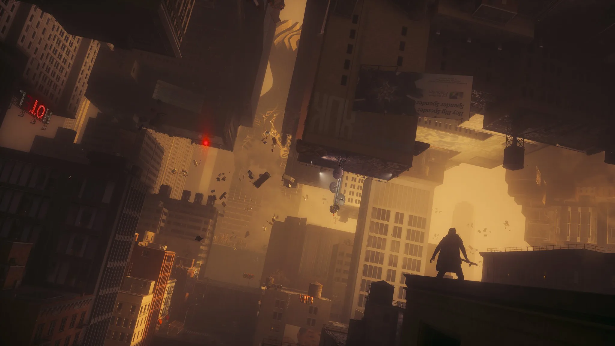 A direção de arte de Control Resonant: conheça os chefes e a distorted Manhattan maluca