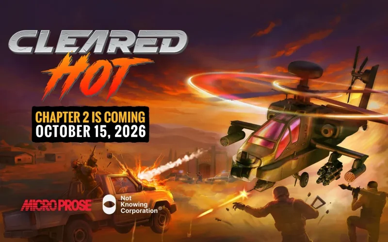 Atualização de Cleared Hot traz campanha Jungle Storm com novas missões e helicópteros em outubro