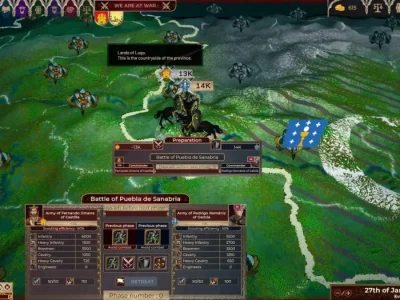 Crown of Hispania inicia Acesso Antecipado no PC com mapa de mais de 300 províncias e foco em estratégia histórica