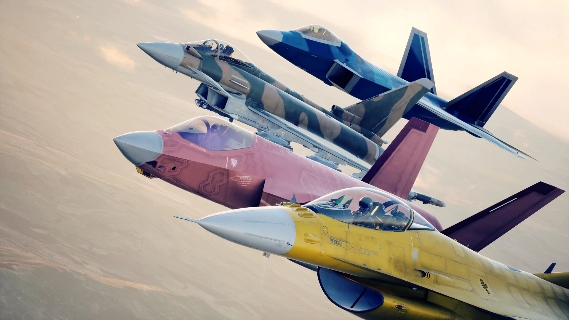 Ace Combat 8: Wings of Theve traz uma narrativa em primeira pessoa que intensifica a imersão na guerra de Strangereal
