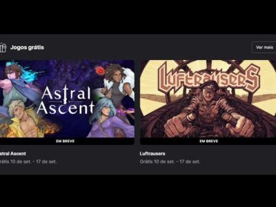 Epic Games Store oferece Astral Ascent e Luftrausers de graça por tempo limitado