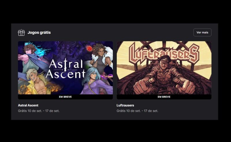 Epic Games Store oferece gratuitamente Astral Ascent e Luftrausers