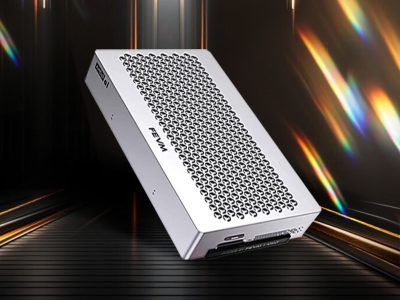 Mini-PC FEVM FAEX2: Ryzen AI Max+ Pro 495 e até 192 GB de RAM LPDDR5X
