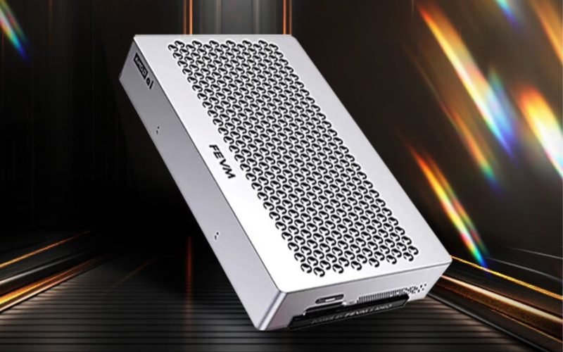 Mini-PC FEVM FAEX2: Ryzen AI Max+ Pro 495 e até 192 GB de RAM LPDDR5X