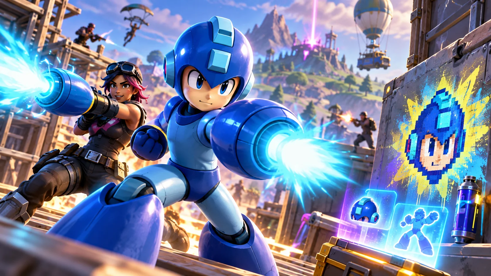 Fortnite Mega Man Discover