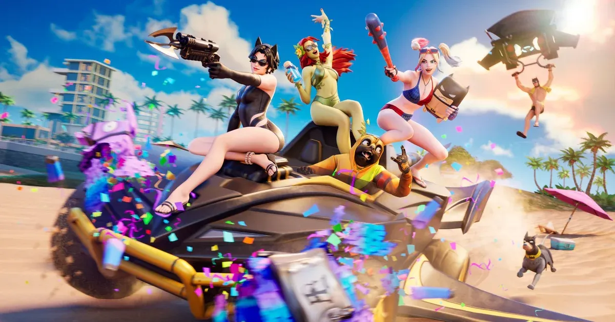 Como encontrar e dirigir o Batman's Beach Buggy no Fortnite durante o evento Hot Bat Summer