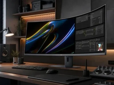 HKC apresenta monitor ultrawide de 43,8″ no formato 24:9 para gamers