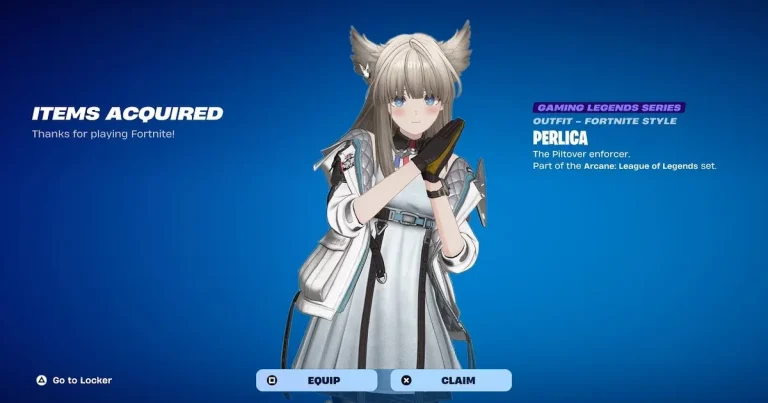 Como resgatar a skin Perlica de Arknights Endfield gratuitamente no Fortnite