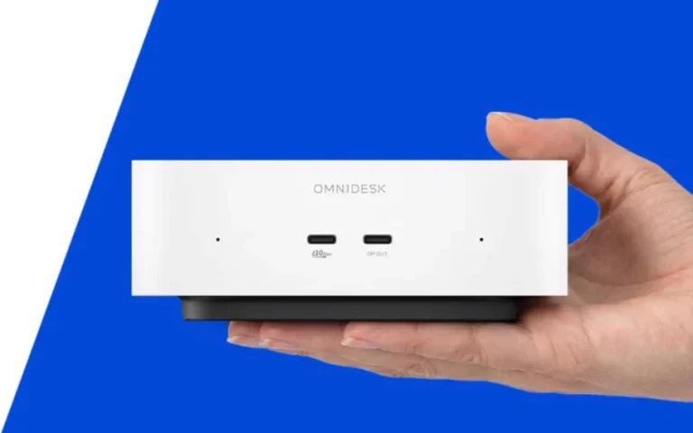 HP OmniDesk: Mini PC com CPU Intel Wildcat Lake e design discreto para gamers