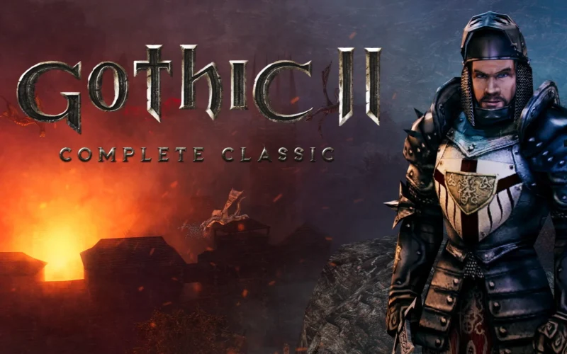 Gothic II Complete Classic chega ao PS4, PS5, Xbox One e Xbox Series X|S com mais de 100 missões e expansão incluída