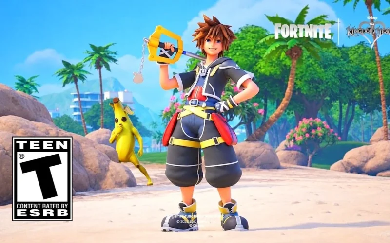 Data de Lançamento e Detalhes da Collab Fortnite x Kingdom Hearts
