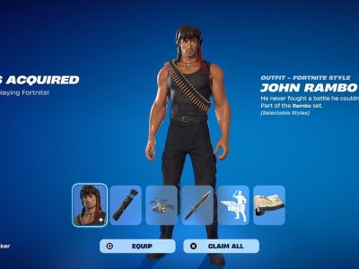 Como obter a skin do Rambo em Fortnite antes que saia da Item Shop