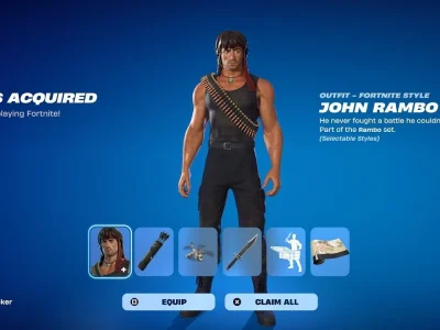Como obter a skin do Rambo em Fortnite antes que saia da Item Shop