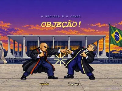 Criaram um “Street Fighter do STF” e sim, você pode colocar os ministros para sair no soco