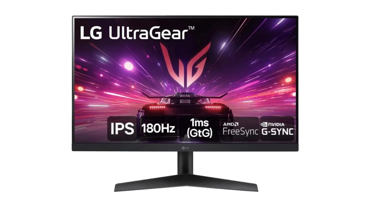 Monitor Gamer LG UltraGear 24GS60F com taxa de 180Hz e 1ms por R$ 797 no Mercado Livre