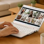 Laptop Mouse X2 de 12,2" com APU Ryzen 7 de 8 núcleos e 32 GB de RAM DDR5