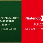Nintendo Direct em setembro: 40 anos de Zelda e novidades no dia seguinte