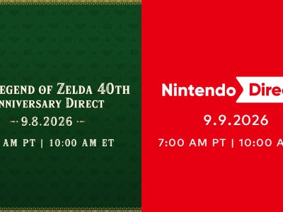 Nintendo Direct em setembro: 40 anos de Zelda e novidades no dia seguinte