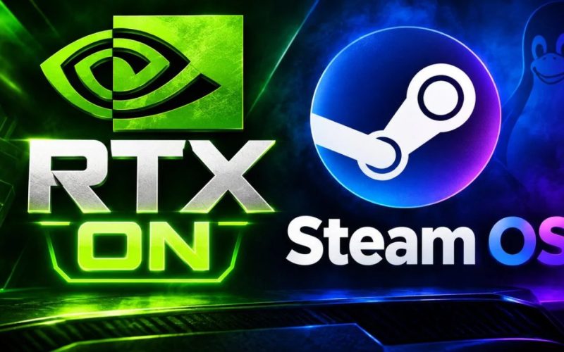 SteamOS prioriza suporte a drivers NVIDIA, desempenho otimizado para GPUs RTX em vista