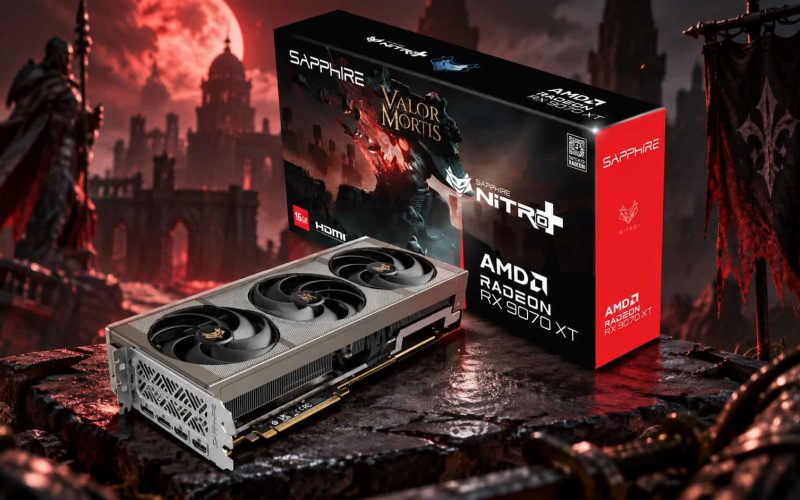 Sapphire revela Radeon RX 9070 XT NITRO+ Valor Mortis Edition com design exclusivo e 16 GB de VRAM