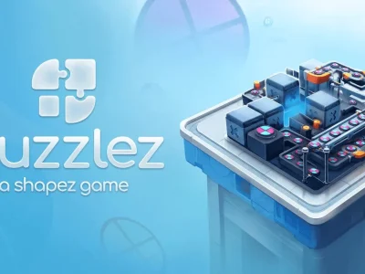 puzzlez – a shapez game, nova aposta de quebra-cabeças da tobspr Games, chega ao PC em 2027 com mais de 75 desafios e editor de níveis