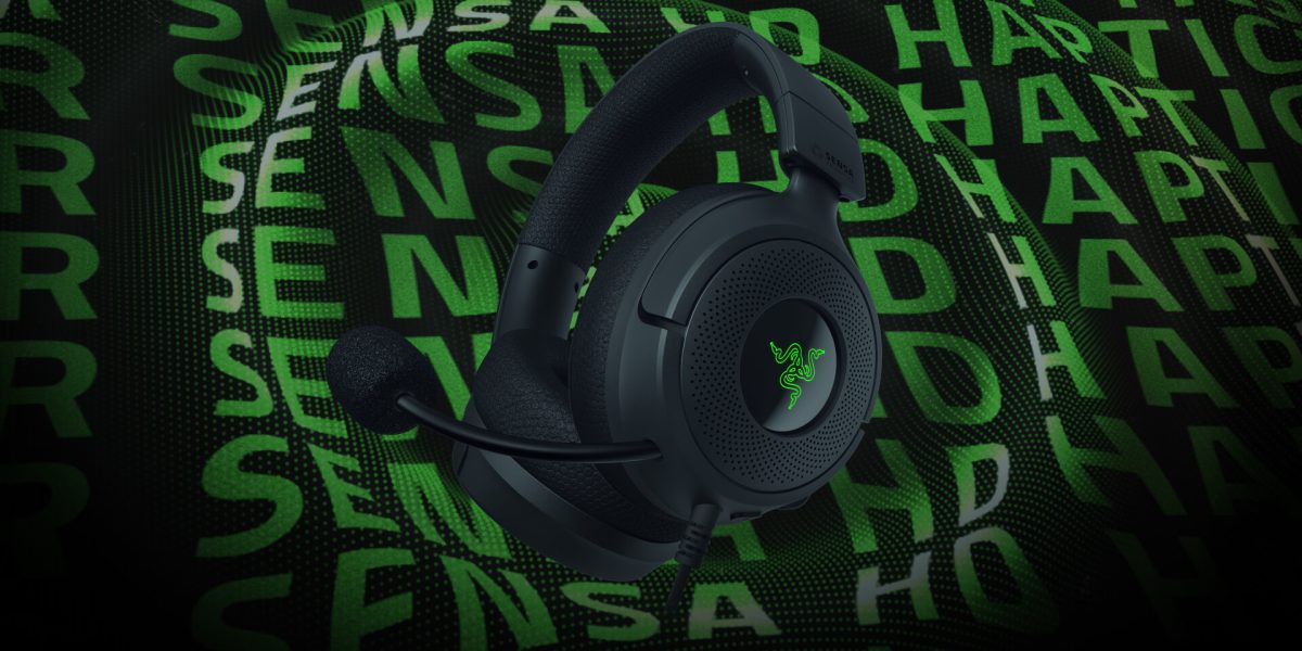 Razer Kraken V4 X Sensa HD Haptics traz feedback tátil para jogos com áudio imersivo