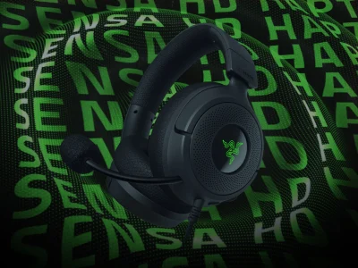 Razer Kraken V4 X Sensa HD Haptics traz feedback tátil para jogos com áudio imersivo