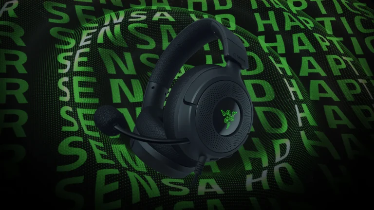 Razer Kraken V4 X Sensa HD Haptics traz feedback tátil para jogos com áudio imersivo