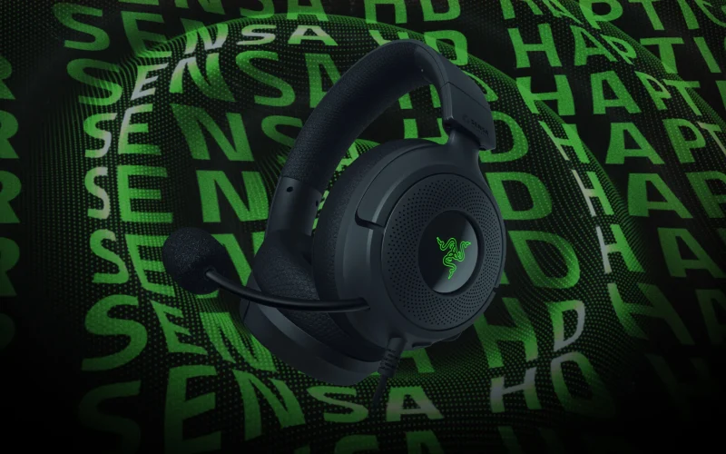 Razer Kraken V4 X Sensa HD Haptics traz feedback tátil para jogos com áudio imersivo
