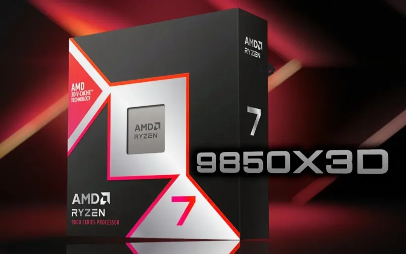 AMD Ryzen 7 9850X3D: melhorias tímidas e contras a considerar na performance para jogos