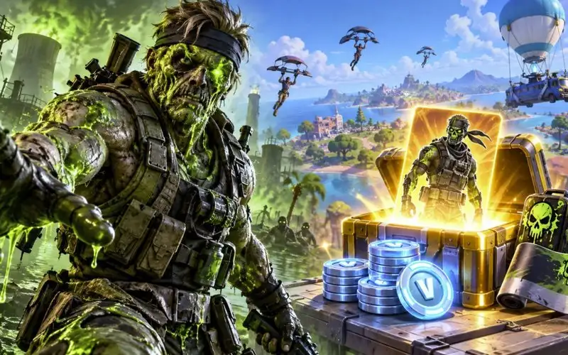Fortnite: compra de Toxic Commando dá skin ou devolve 1.500 V-Bucks