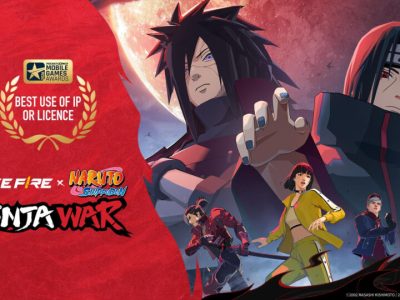 Garena Free Fire recebe prêmio de Melhor Uso de Propriedade Intelectual por parceria com NARUTO SHIPPUDEN no Pocket Gamer Mobile Games Awards 2026
