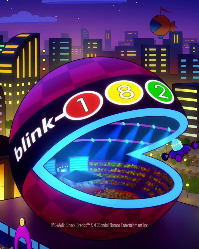 PAC-MAN ganha colaboração com blink-182 e novos conteúdos para fãs da banda