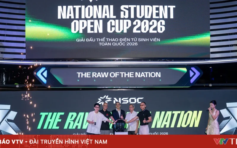 Torneio Nacional de Esports Estudantil NSOC 2026 foca em descobrir talentos com prêmios de 2 bilhões de VND