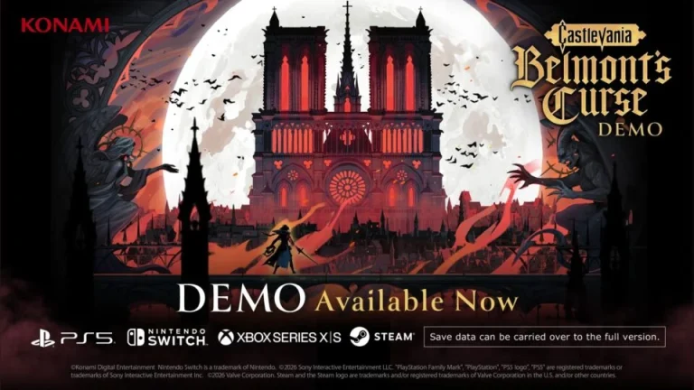 Demo de Castlevania: Belmont’s Curse já pode ser jogada antes do lançamento oficial